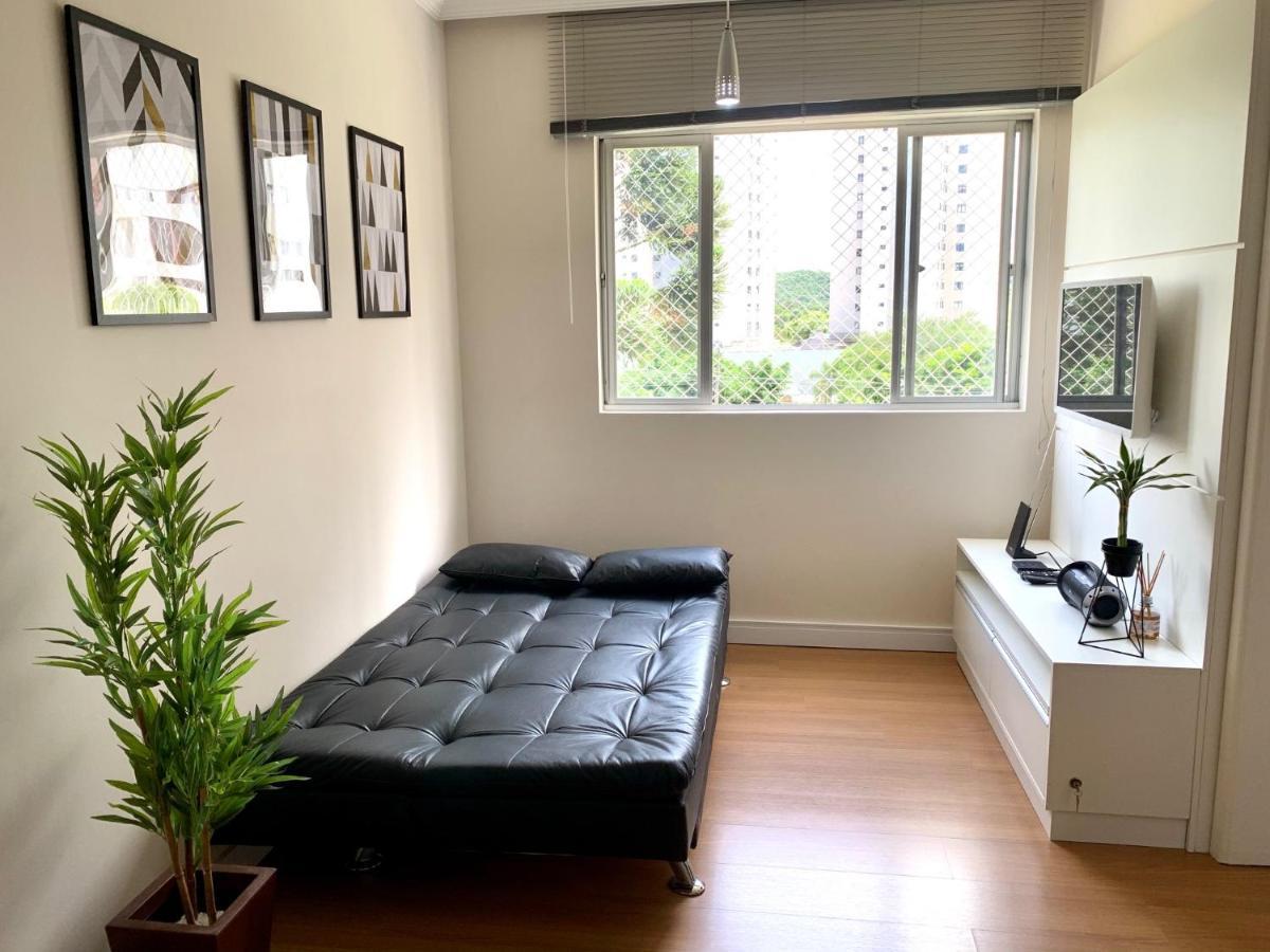205- Apartamento 1 Quarto Suite, Encantador, Amplo E Decorado, Mobiliario Moderno, Cozinha Completa Com Utensilios , Excelente Vista Da Cidade E Localizacao Privelegiada No Bairro Bigorrilho , クリチバ エクステリア 写真